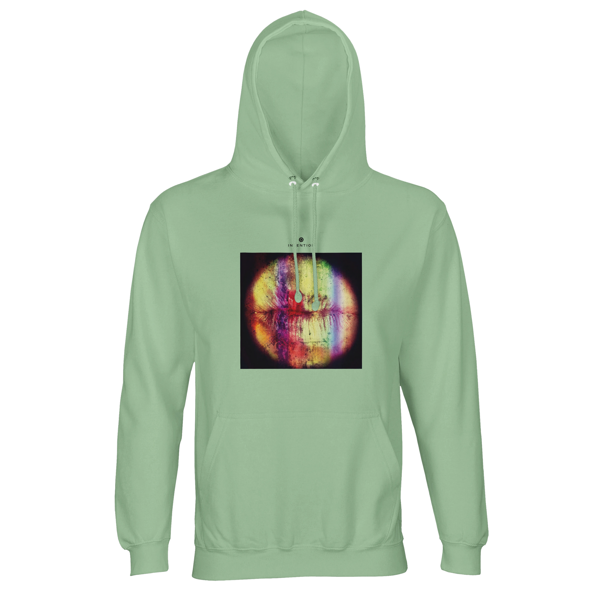 Love - "Chromatic Kiss" Hoodie frozen green 1