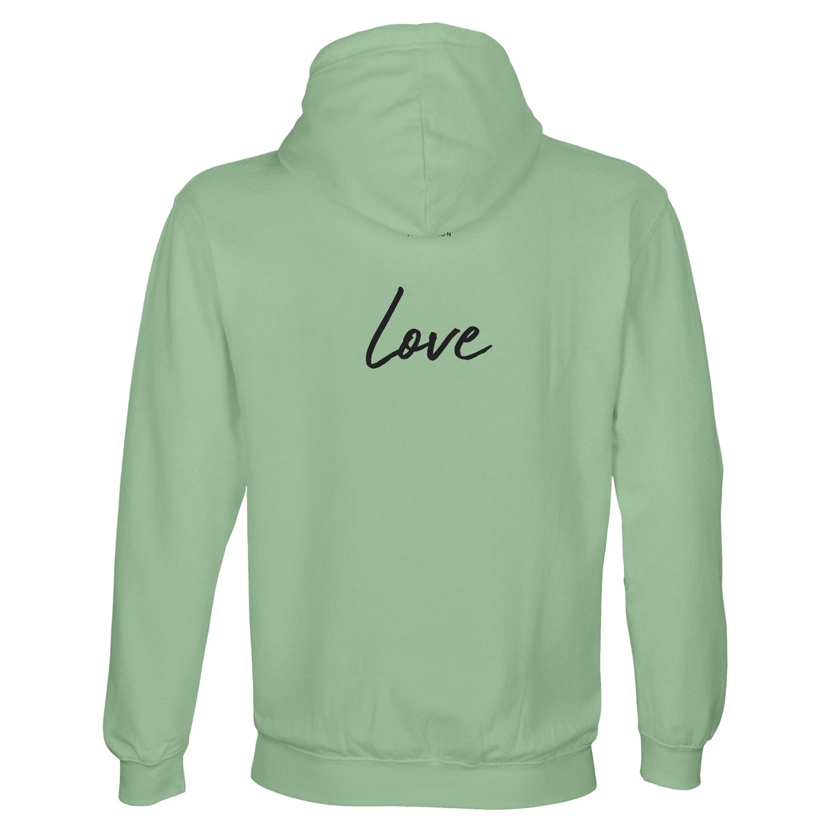 Love - "Chromatic Kiss" Hoodie frozen green 2