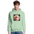 Love - "Chromatic Kiss" Hoodie frozen green 3