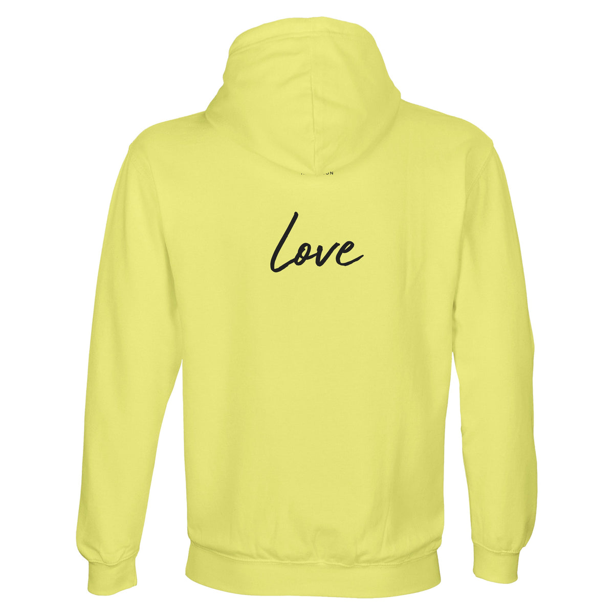 Love - "Chromatic Kiss" Hoodie Light Yellow 2