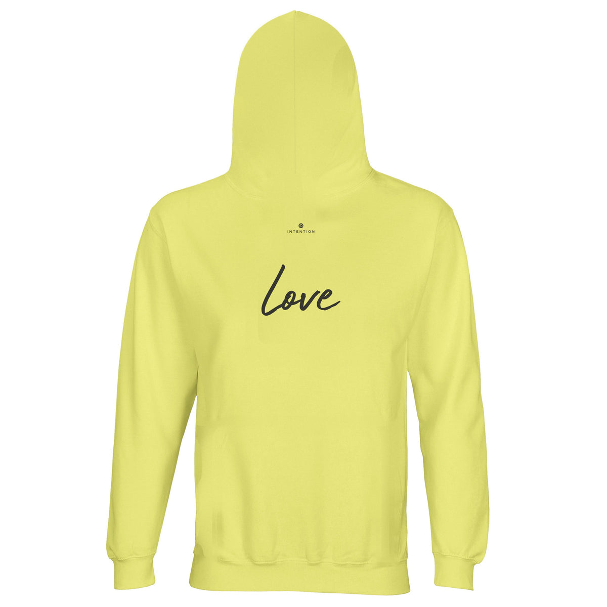 Love - "Chromatic Kiss" Hoodie Light Yellow 3