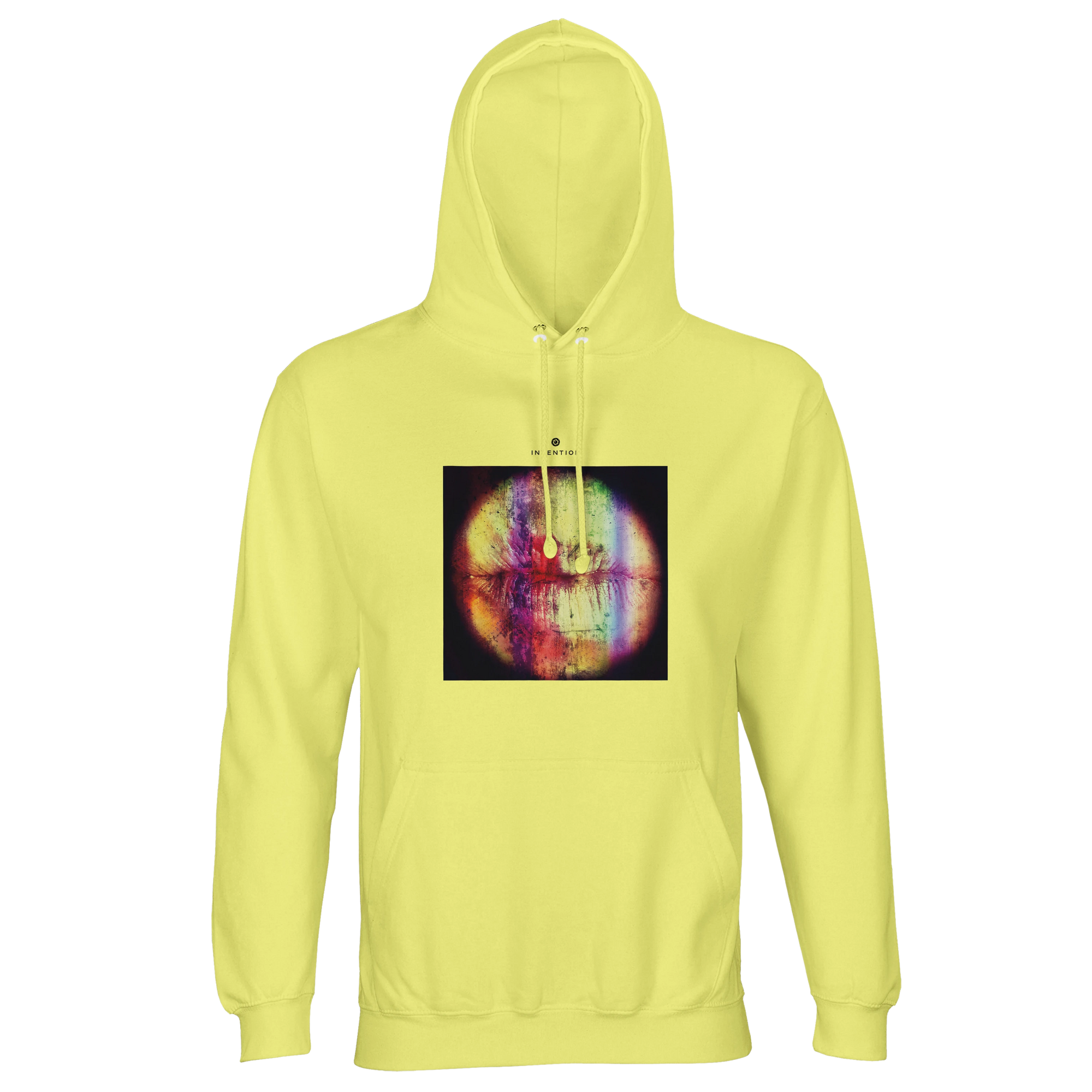 Love - "Chromatic Kiss" Hoodie Light Yellow 3
