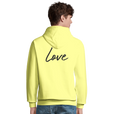 Love - "Chromatic Kiss" Hoodie Light Yellow 5