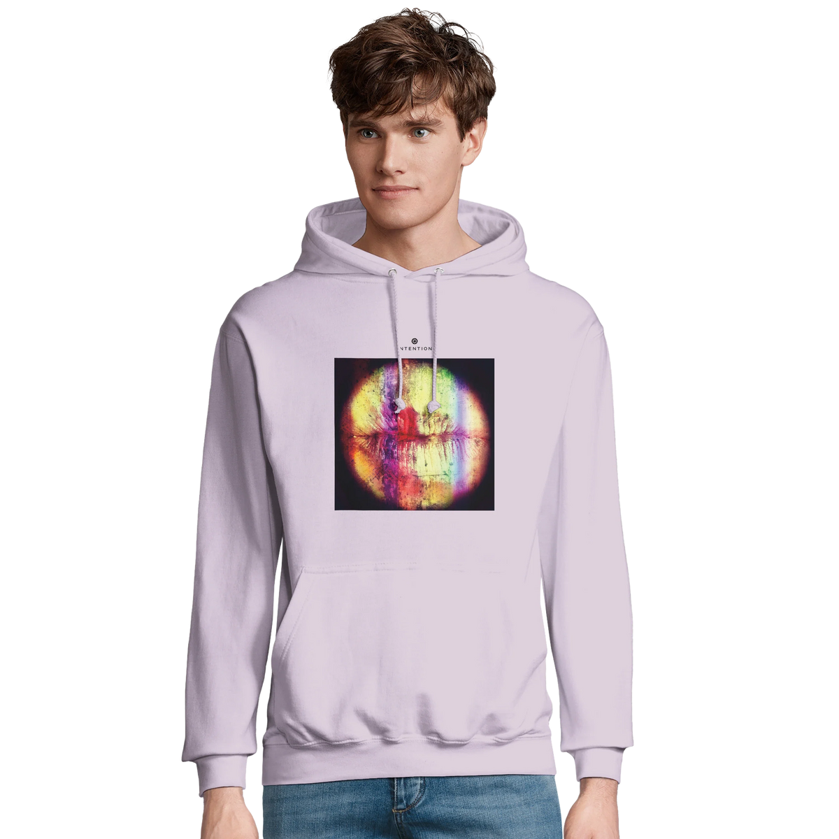 Love - "Chromatic Kiss" Hoodie lilak 3