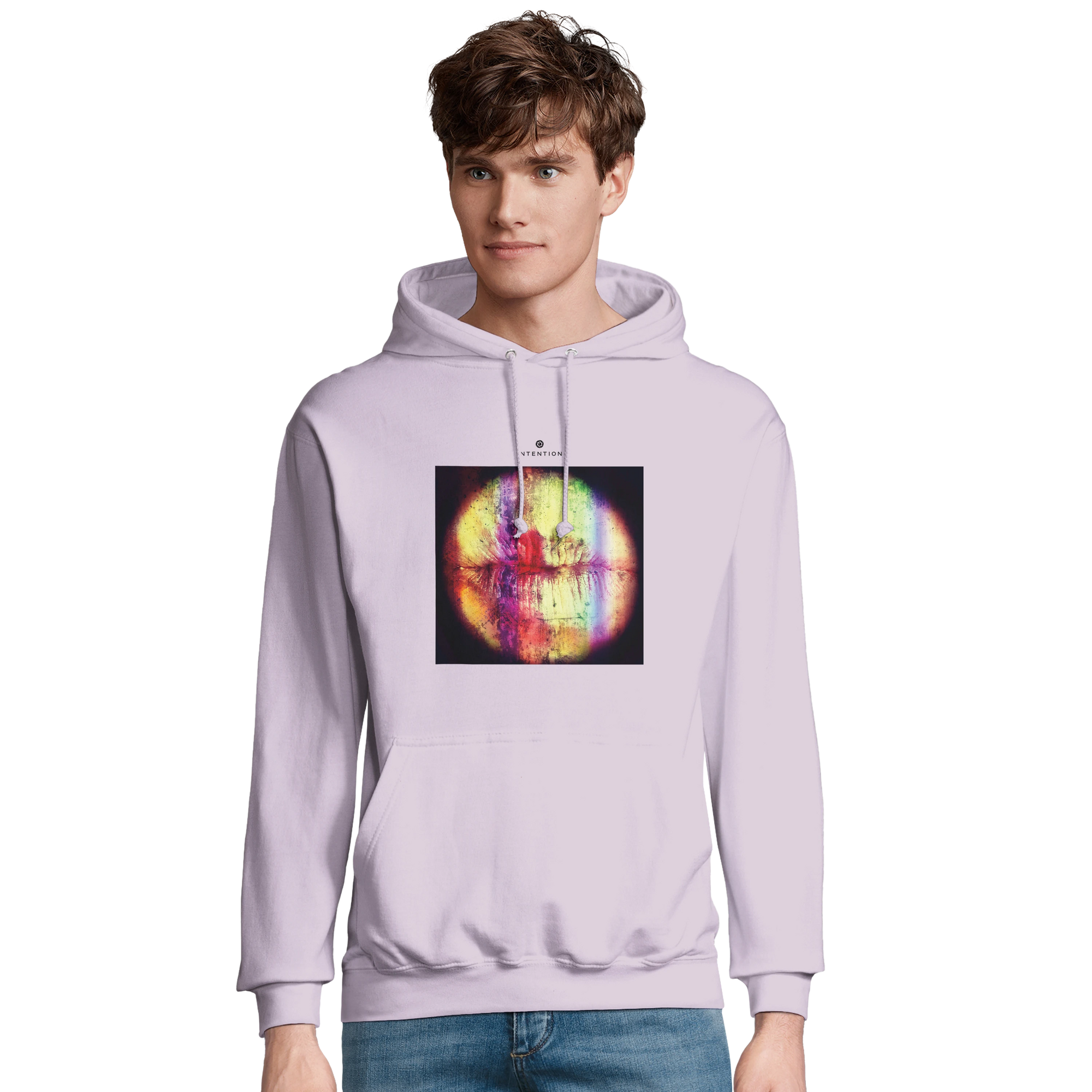 Love - "Chromatic Kiss" Hoodie lilak 3