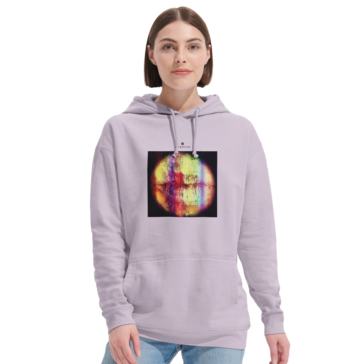 Love - "Chromatic Kiss" Hoodie lilak 5