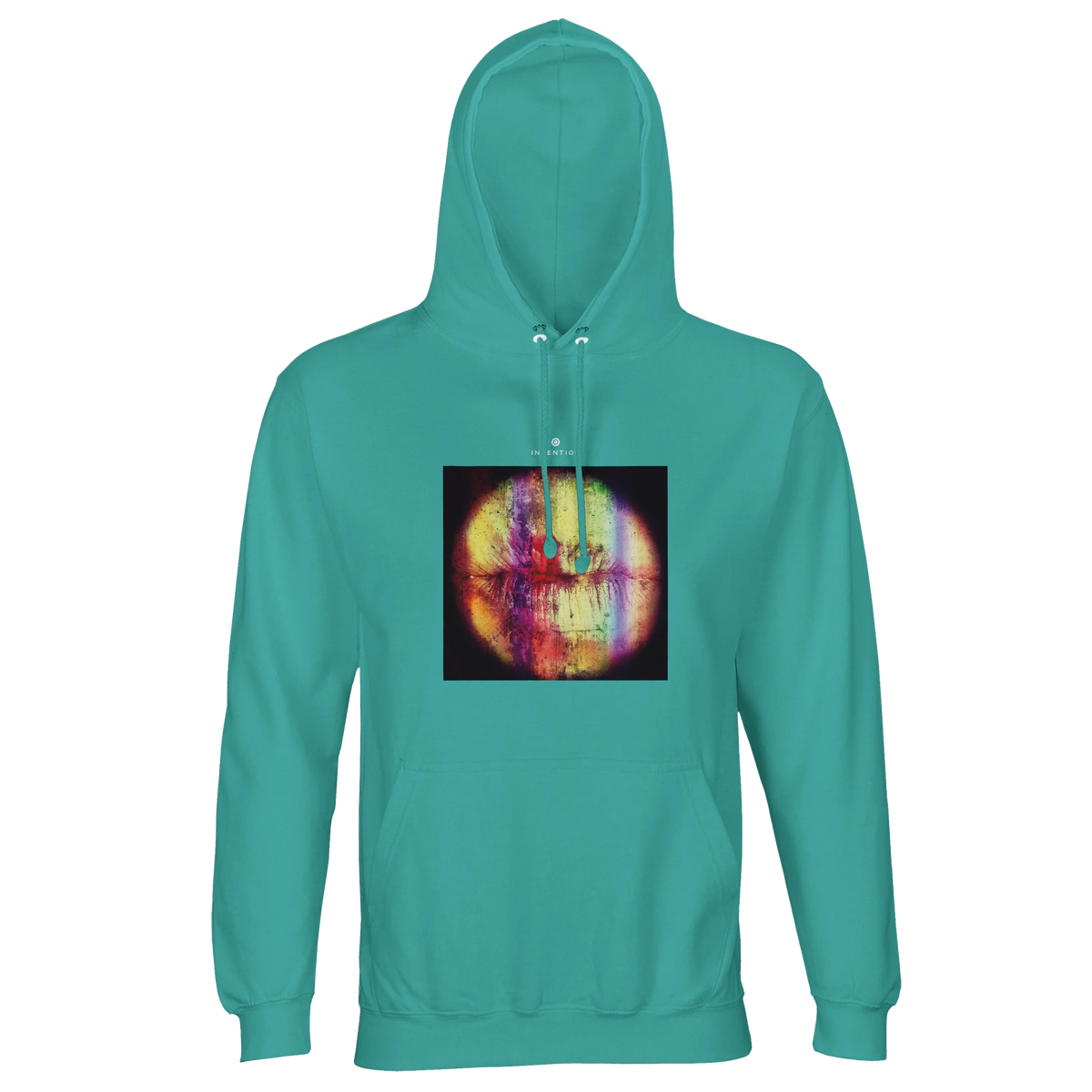Love - "Chromatic Kiss" Hoodie pool blue 1