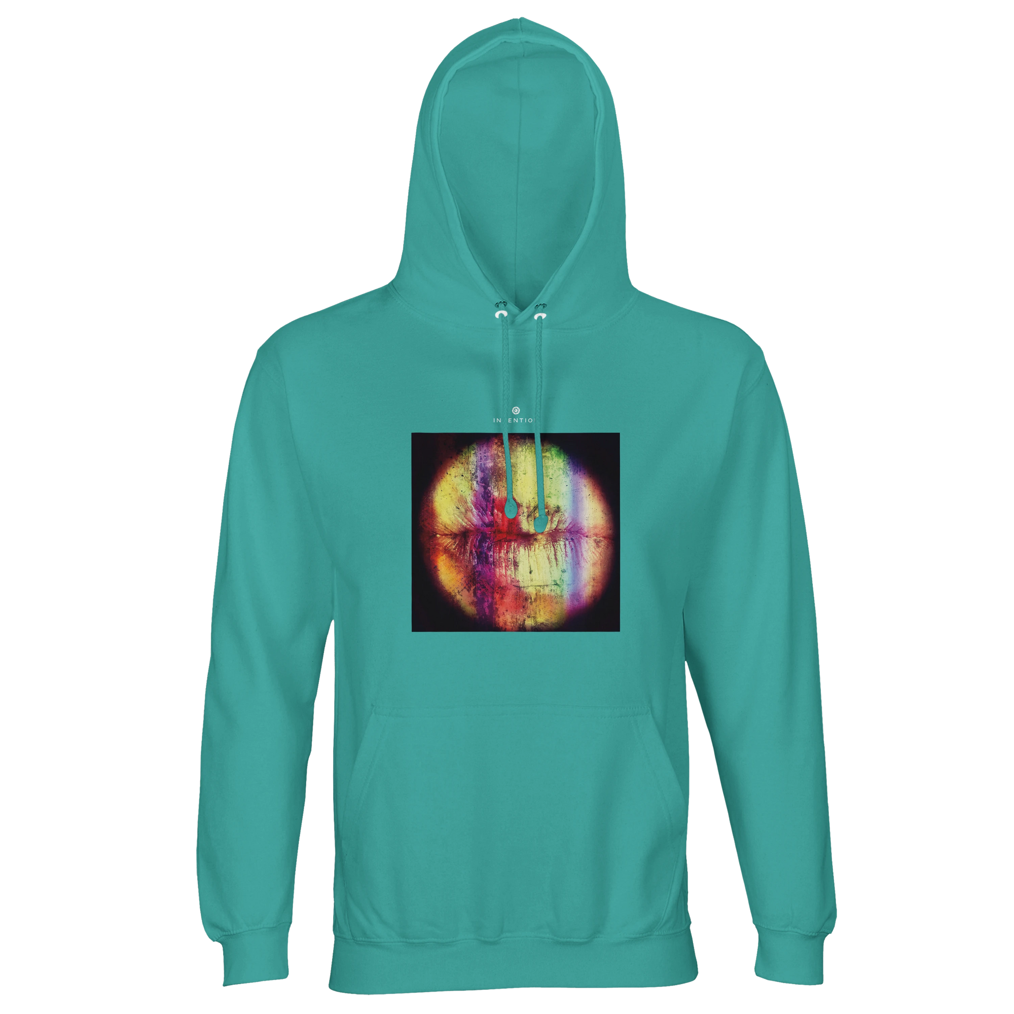 Love - "Chromatic Kiss" Hoodie pool blue 1