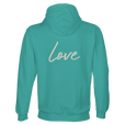 Love - "Chromatic Kiss" Hoodie pool blue 2