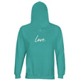 Love - "Chromatic Kiss" Hoodie pool blue 3