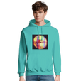 Love - "Chromatic Kiss" Hoodie pool blue 3