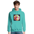 Love - "Chromatic Kiss" Hoodie pool blue 3