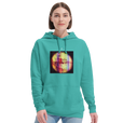 Love - "Chromatic Kiss" Hoodie pool blue 5