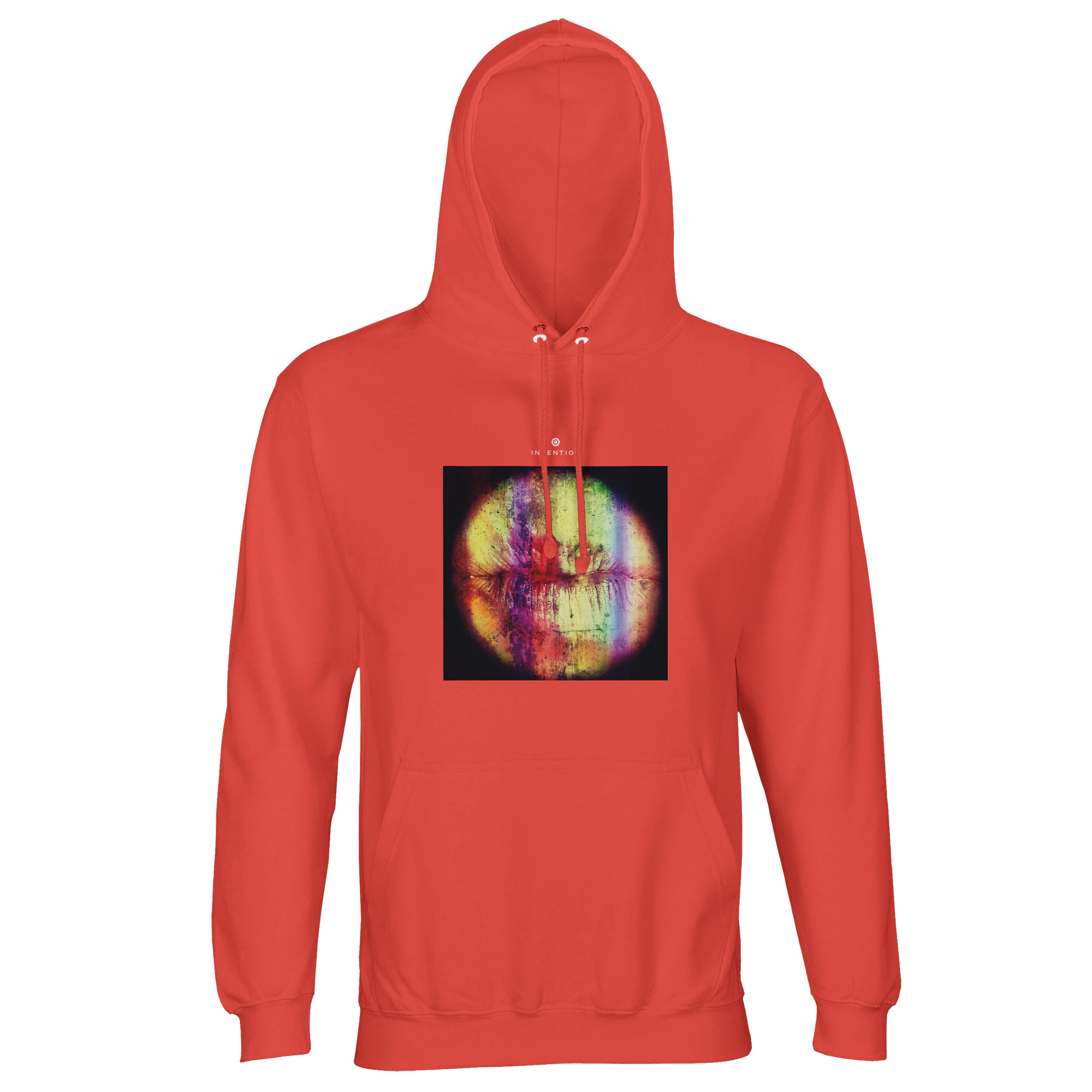 Love - "Chromatic Kiss" Hoodie pop orange 1