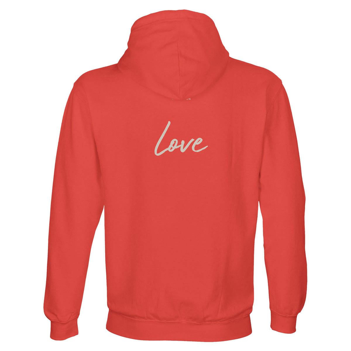 Love - "Chromatic Kiss" Hoodie pop orange 2