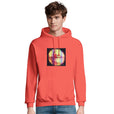 Love - "Chromatic Kiss" Hoodie pop orange 4