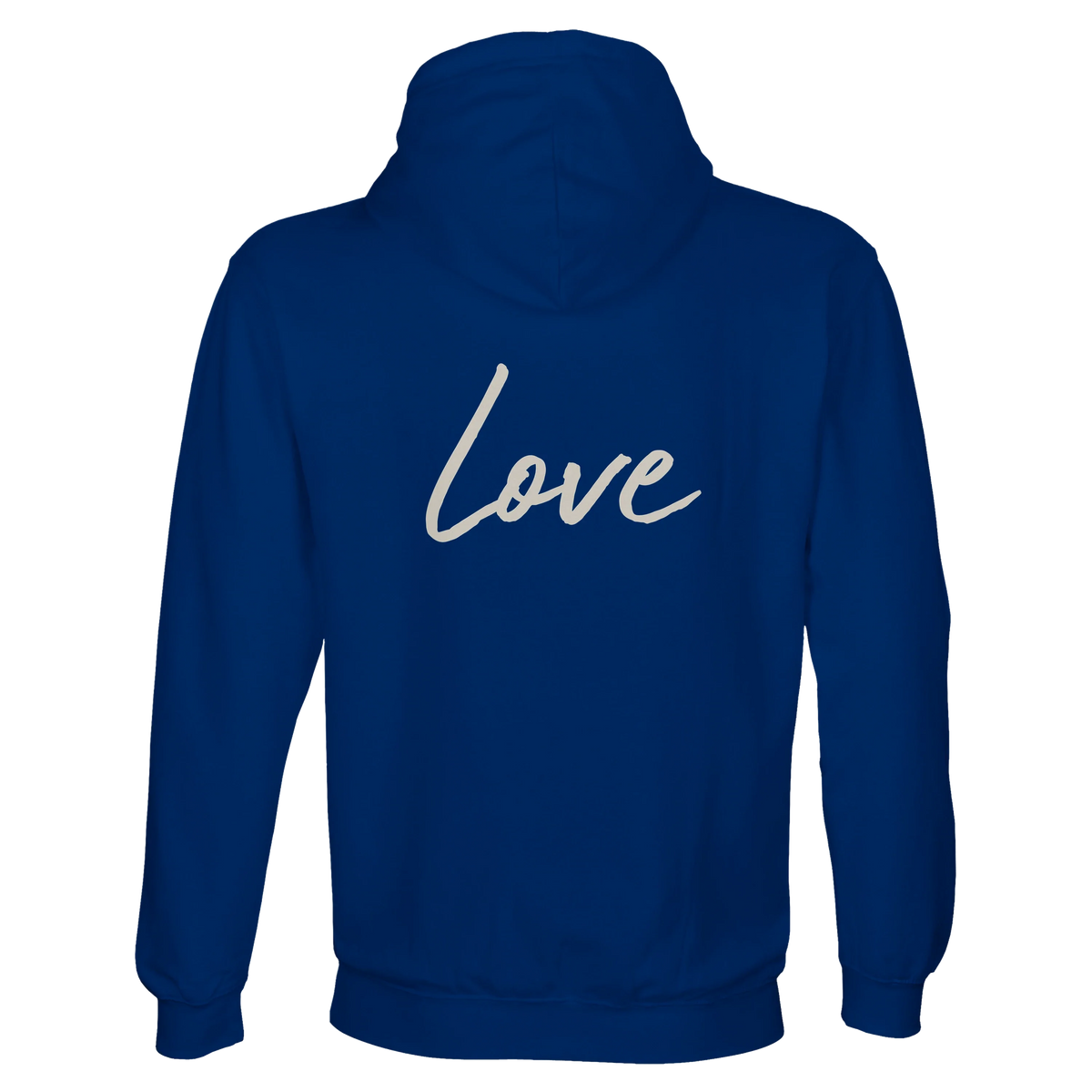 Love - "Chromatic Kiss" Hoodie Royal Blue 2
