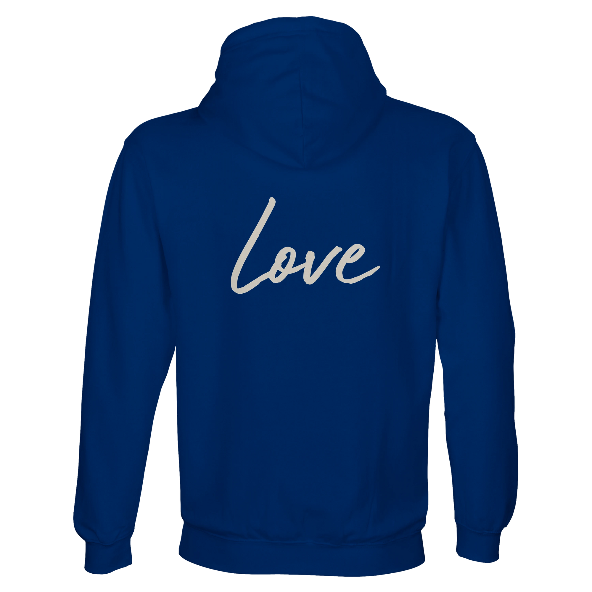 Love - "Chromatic Kiss" Hoodie Royal Blue 2
