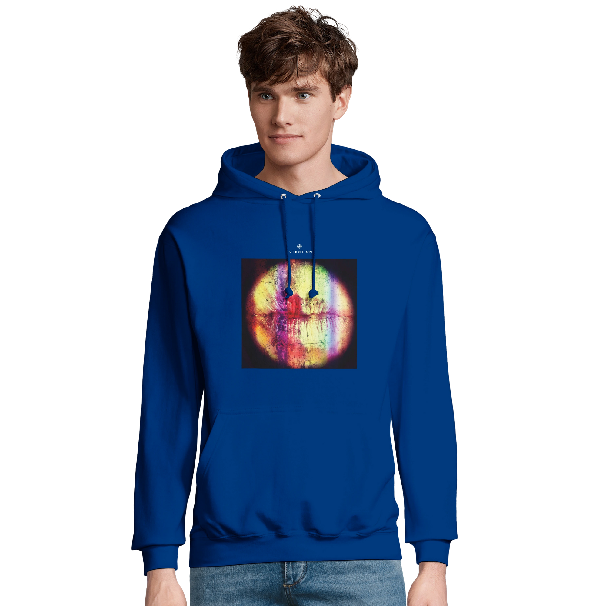 Love - "Chromatic Kiss" Hoodie Royal Blue 3