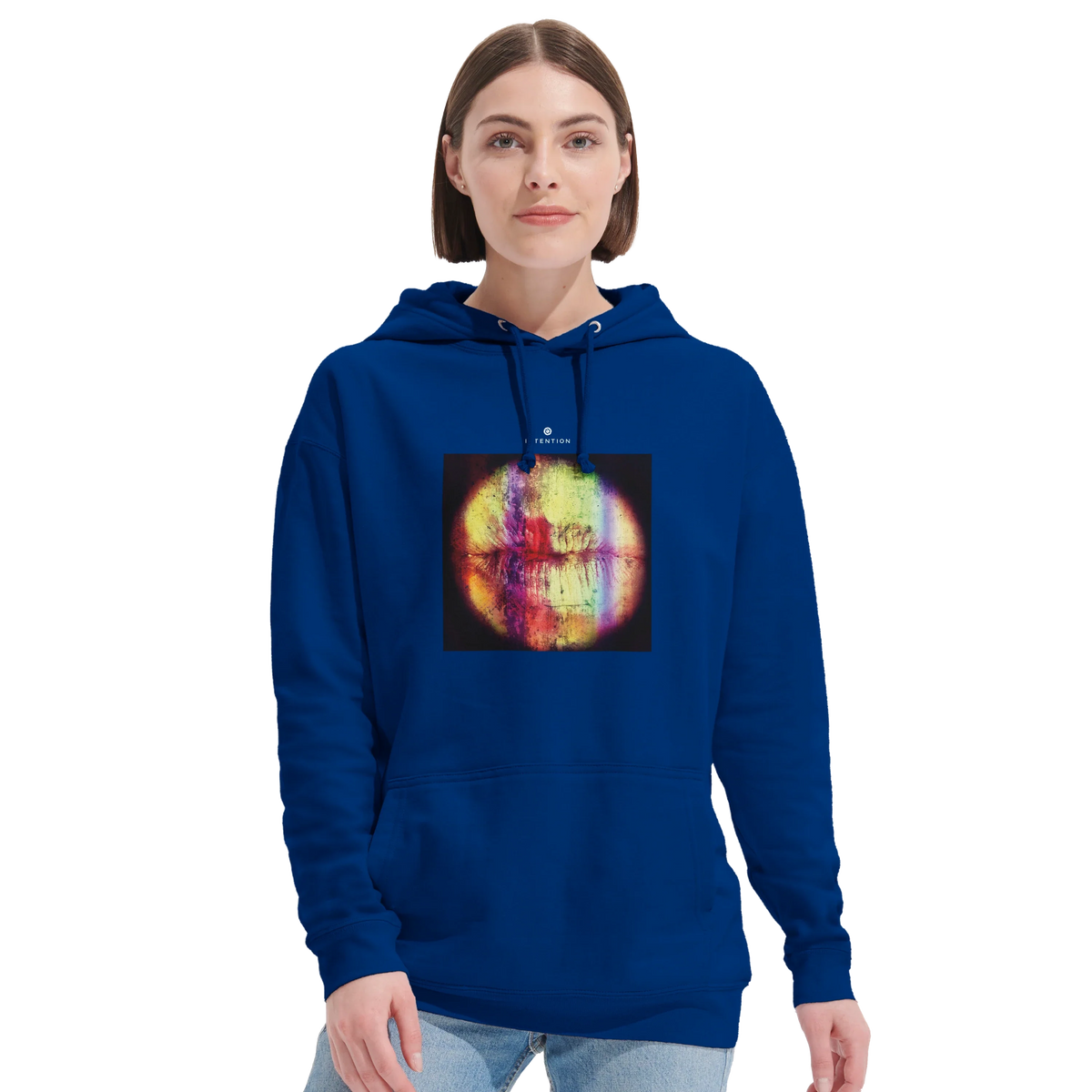 Love - "Chromatic Kiss" Hoodie Royal Blue 5