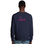 Love - "Chromatic Kiss" Sweatshirt French Navy XS 4