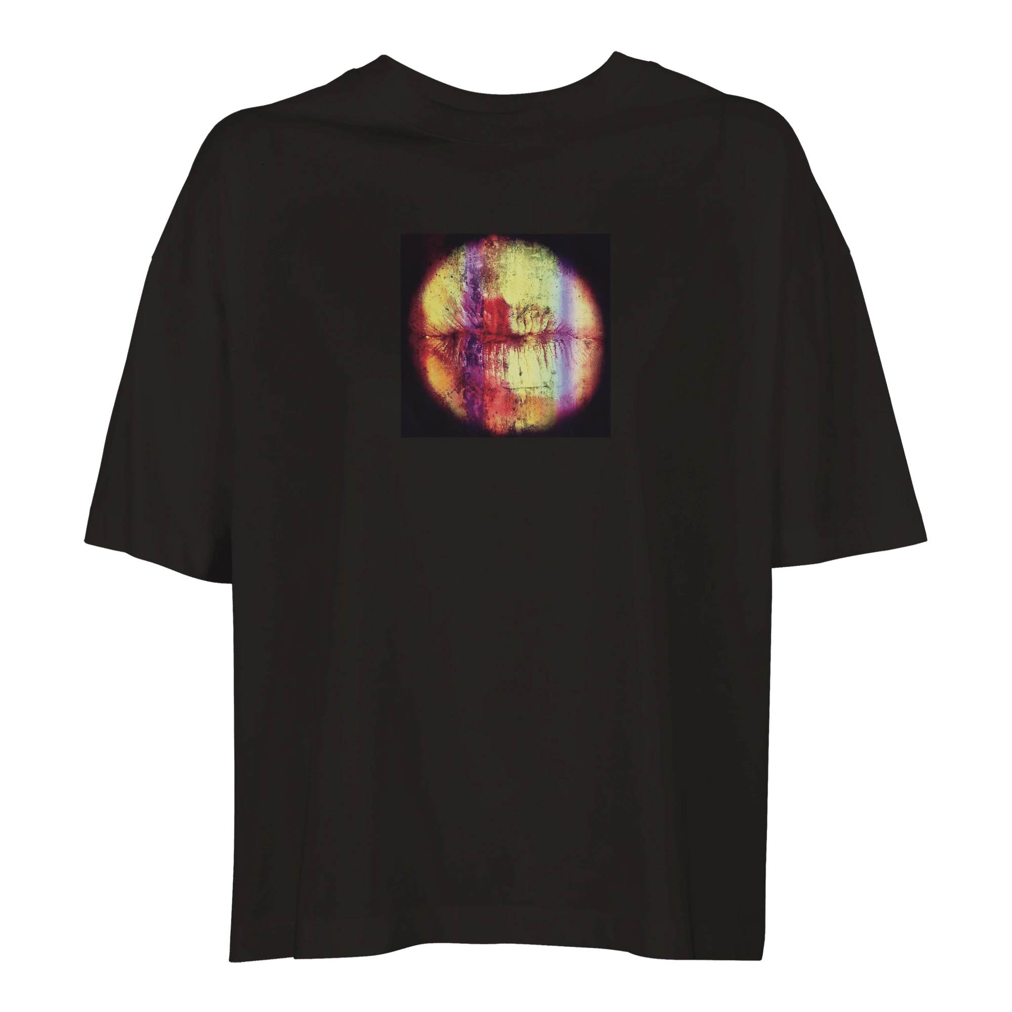 Love - "Chromatic Kiss" T-shirt Deep Black XS 9