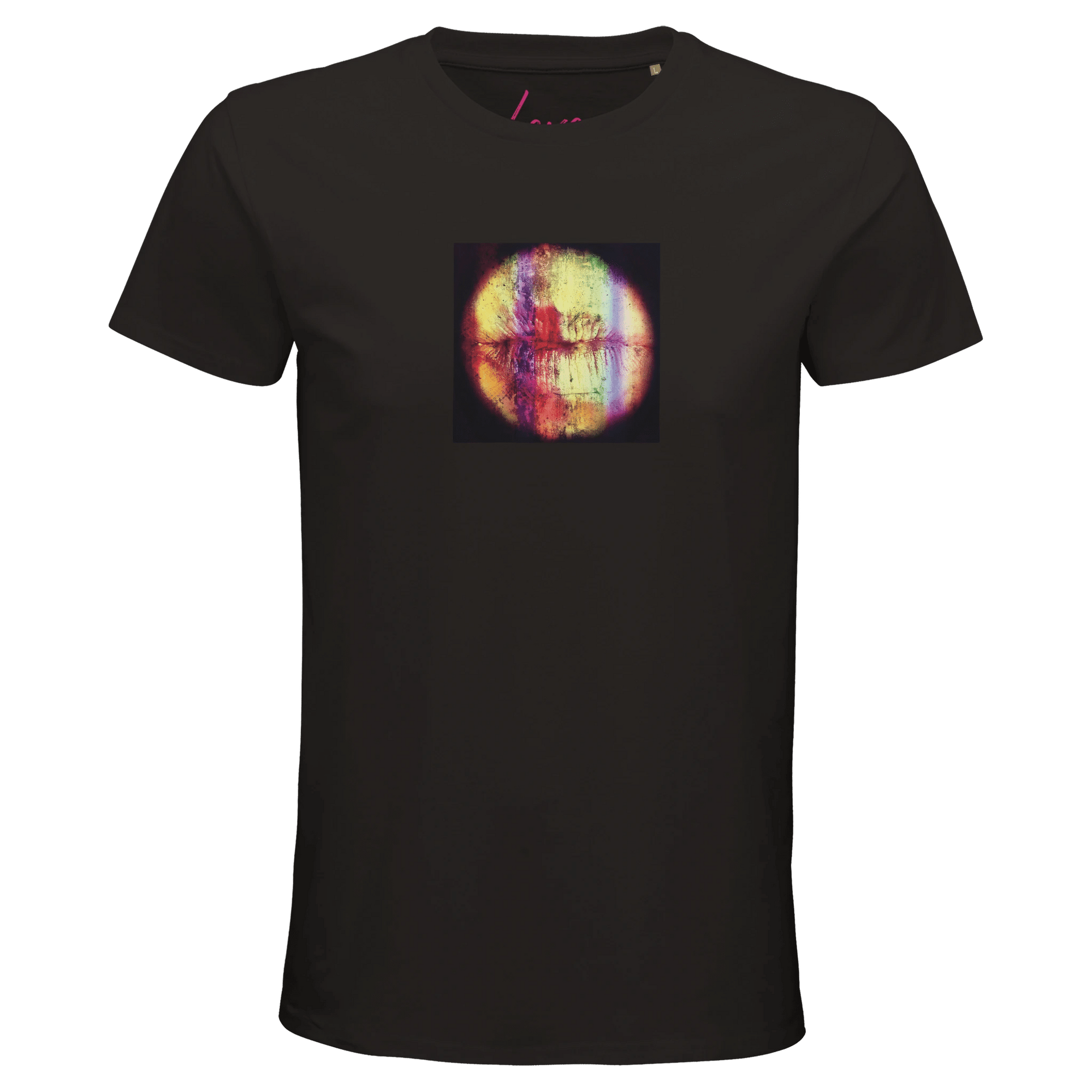 Love - "Chromatic Kiss" T-shirt Deep Black XS 1