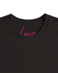 Love - "Chromatic Kiss" T-shirt Deep Black XS 2