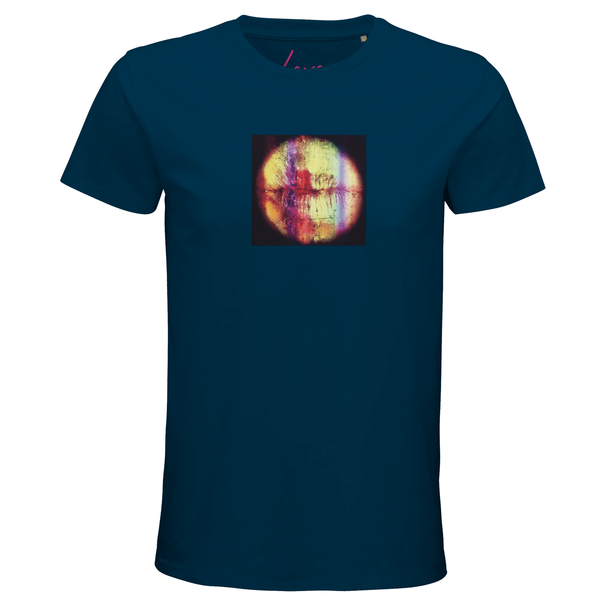 Love - "Chromatic Kiss" T-shirt denim XS 1