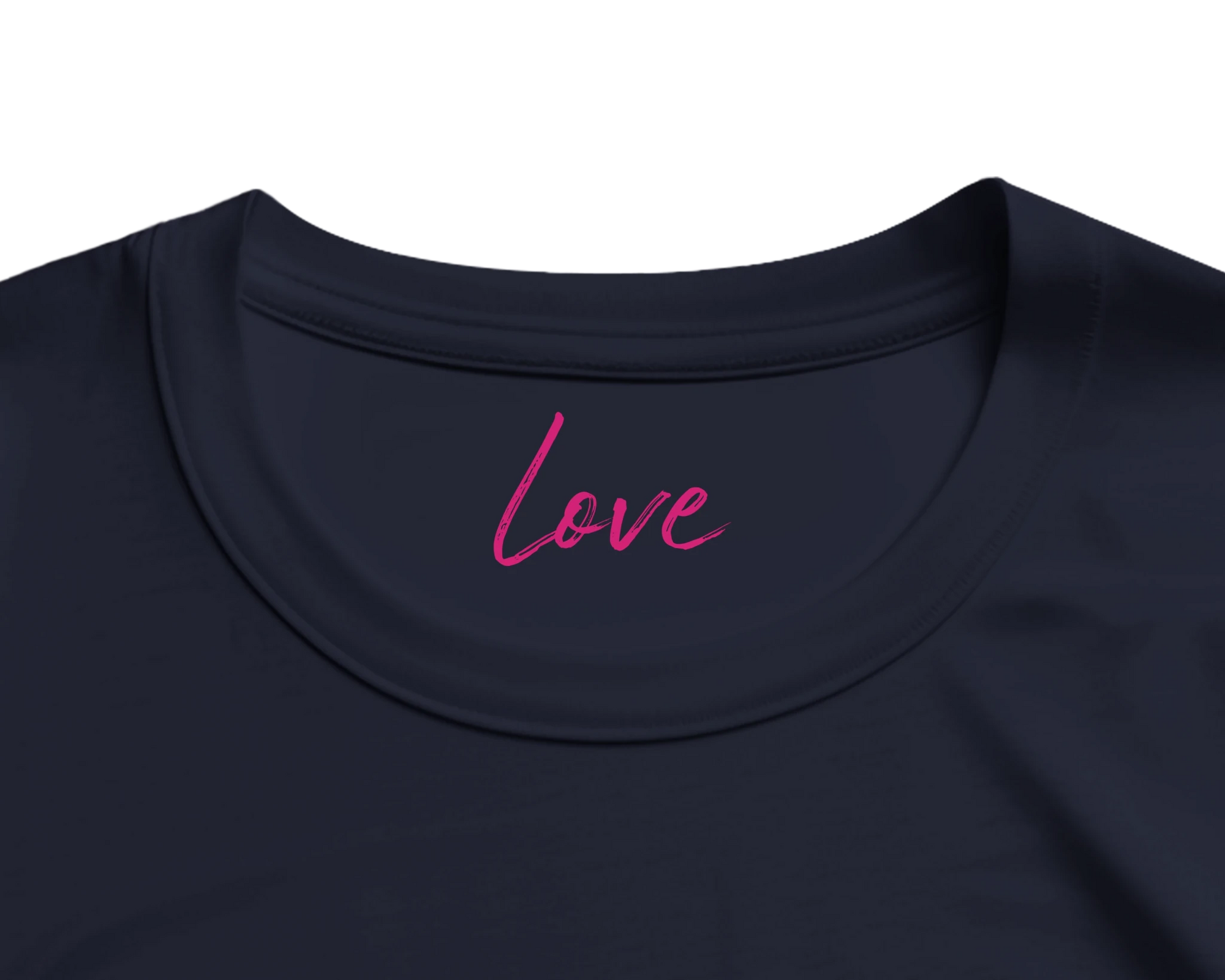 Love - "Chromatic Kiss" T-shirt French Navy S 2