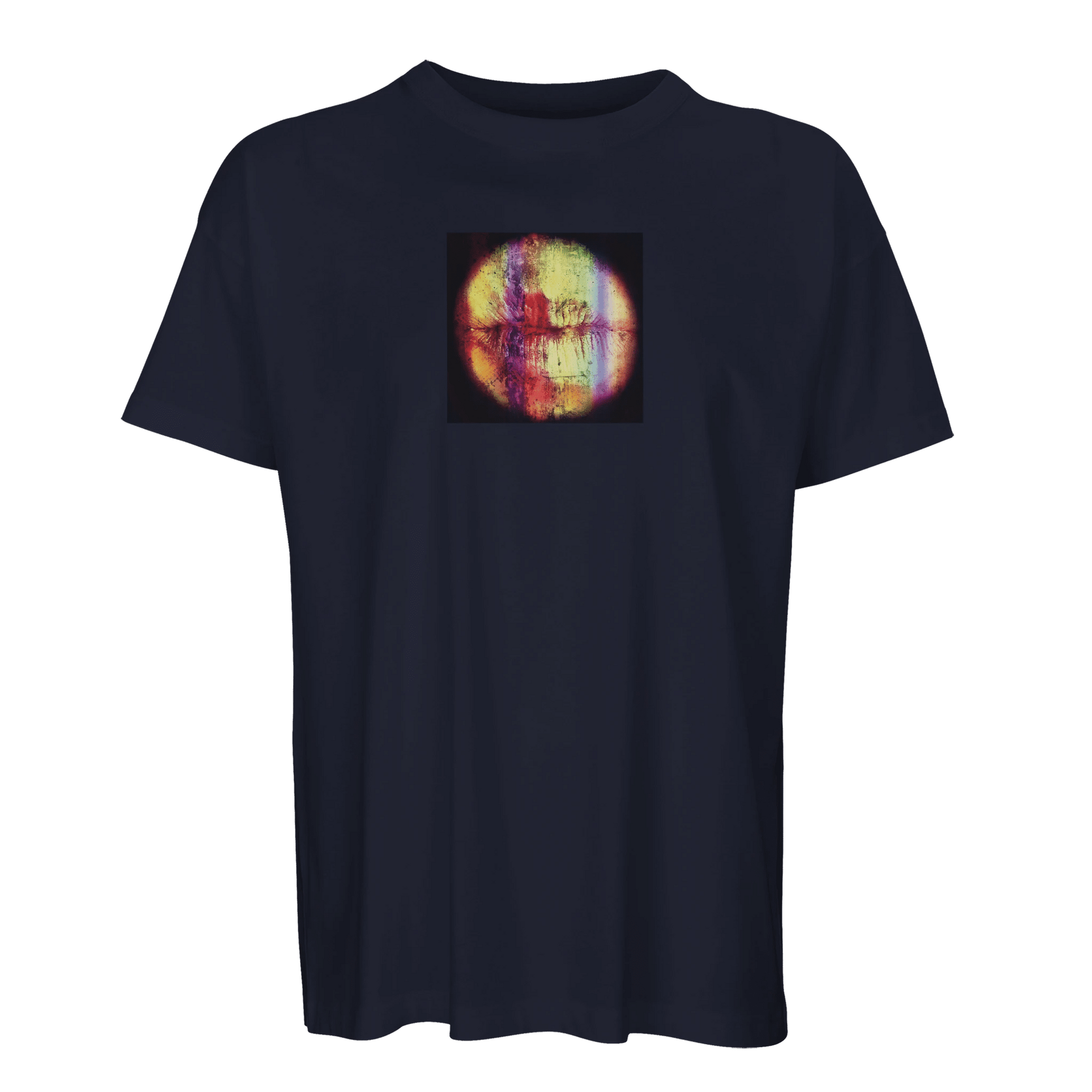 Love - "Chromatic Kiss" T-shirt French Navy S 3