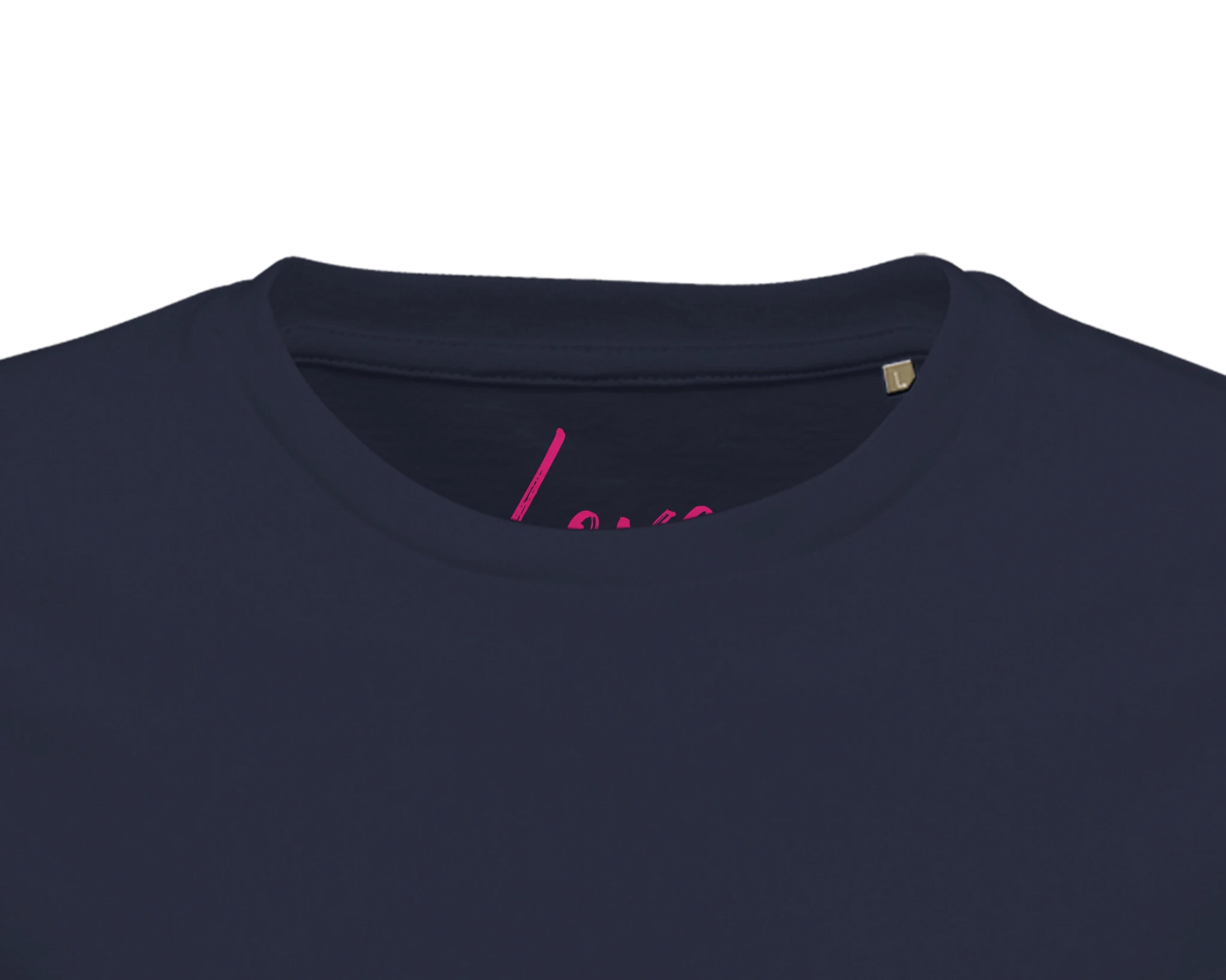 Love - "Chromatic Kiss" T-shirt French Navy XS 2