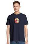Love - "Chromatic Kiss" T-shirt French Navy XS 4