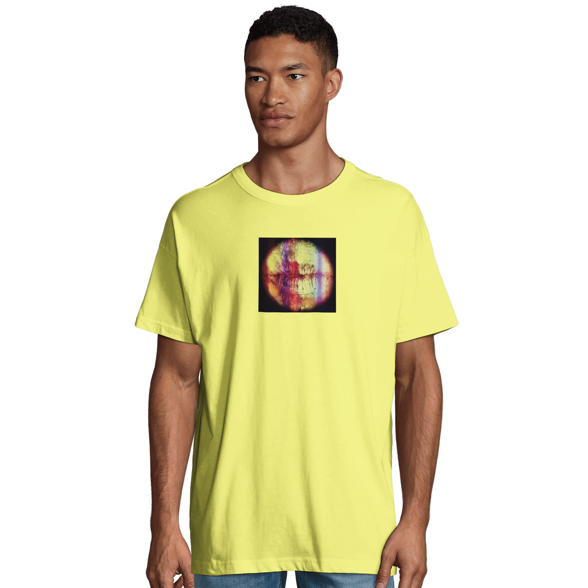 Love - "Chromatic Kiss" T-shirt Light Yellow S 4