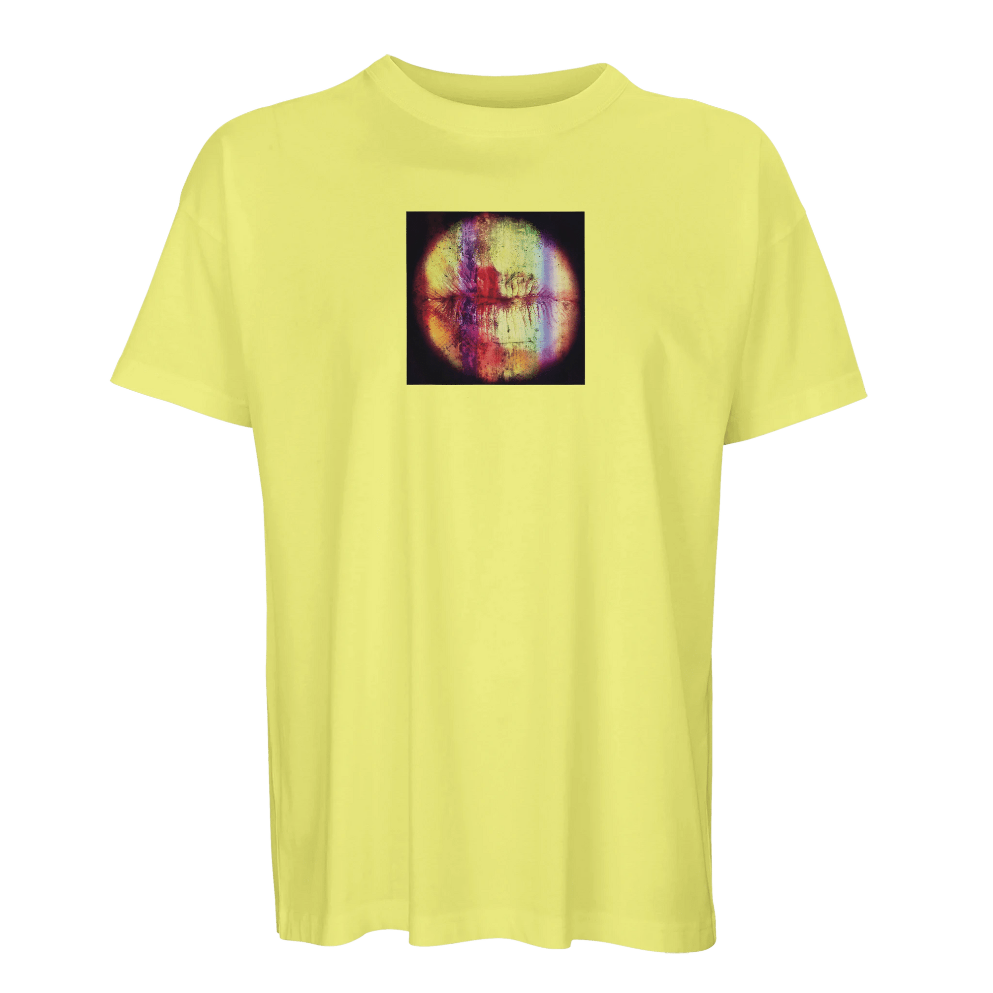 Love - "Chromatic Kiss" T-shirt Light Yellow S 1