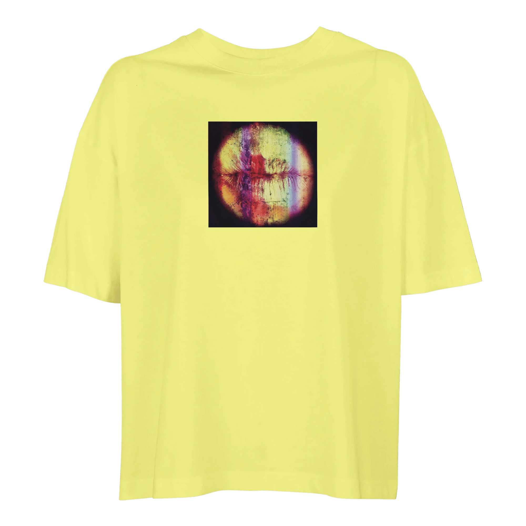 Love - "Chromatic Kiss" T-shirt Light Yellow XS 14