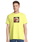 Love - "Chromatic Kiss" T-shirt Light Yellow XS 4