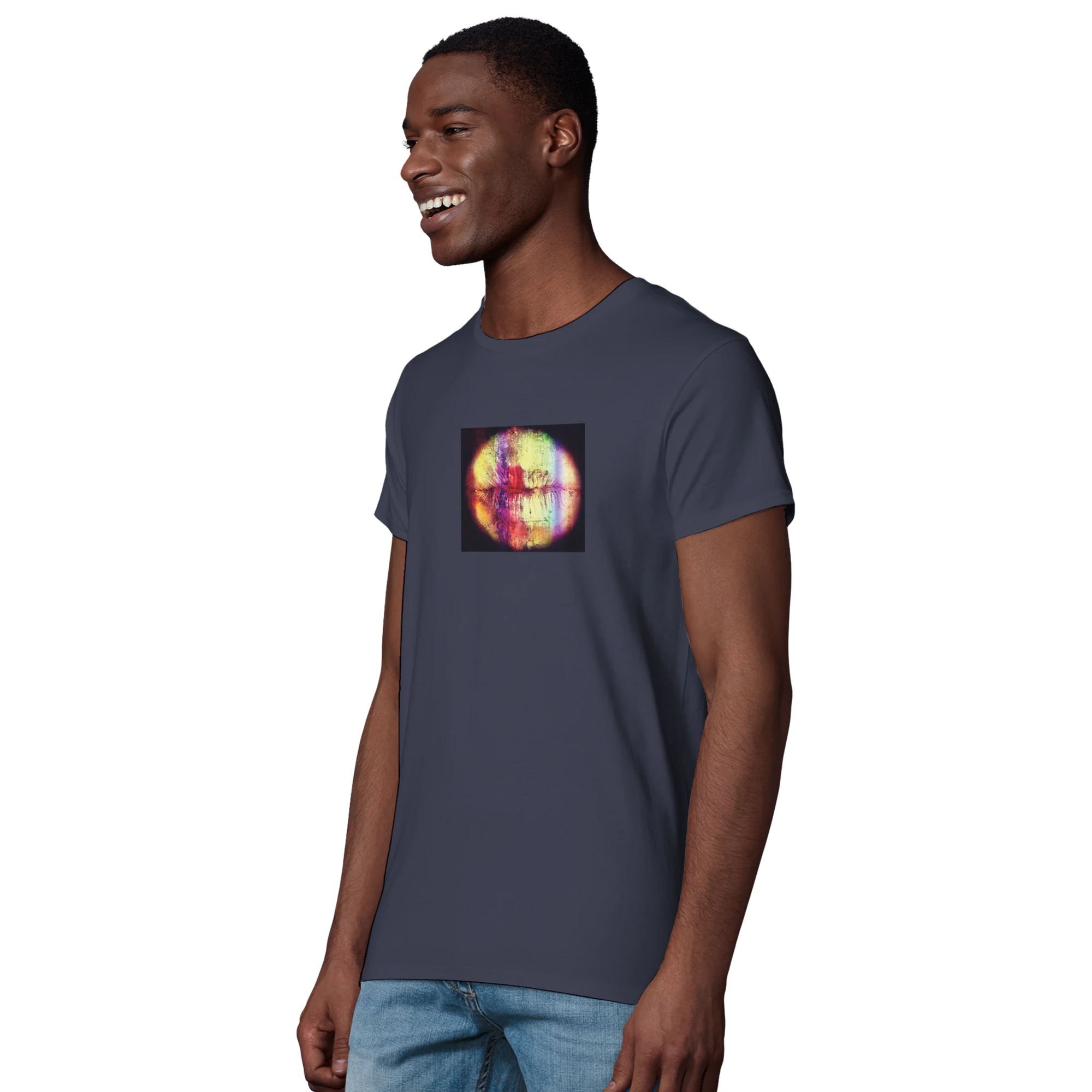 Love - "Chromatic Kiss" T-shirt mouse grey XS 4