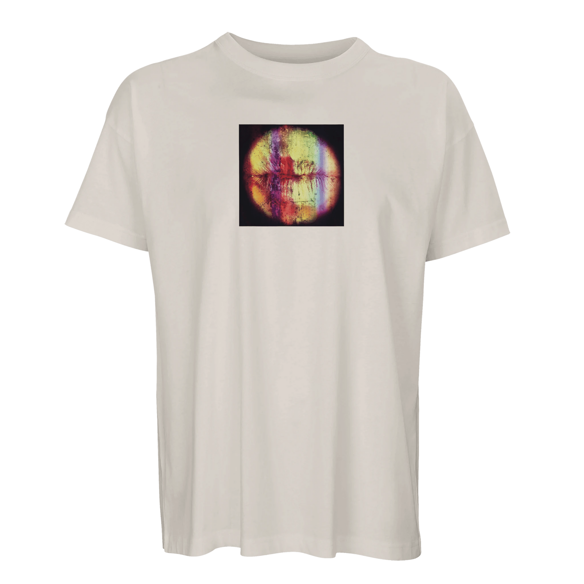 Love - "Chromatic Kiss" T-shirt Off White S 1