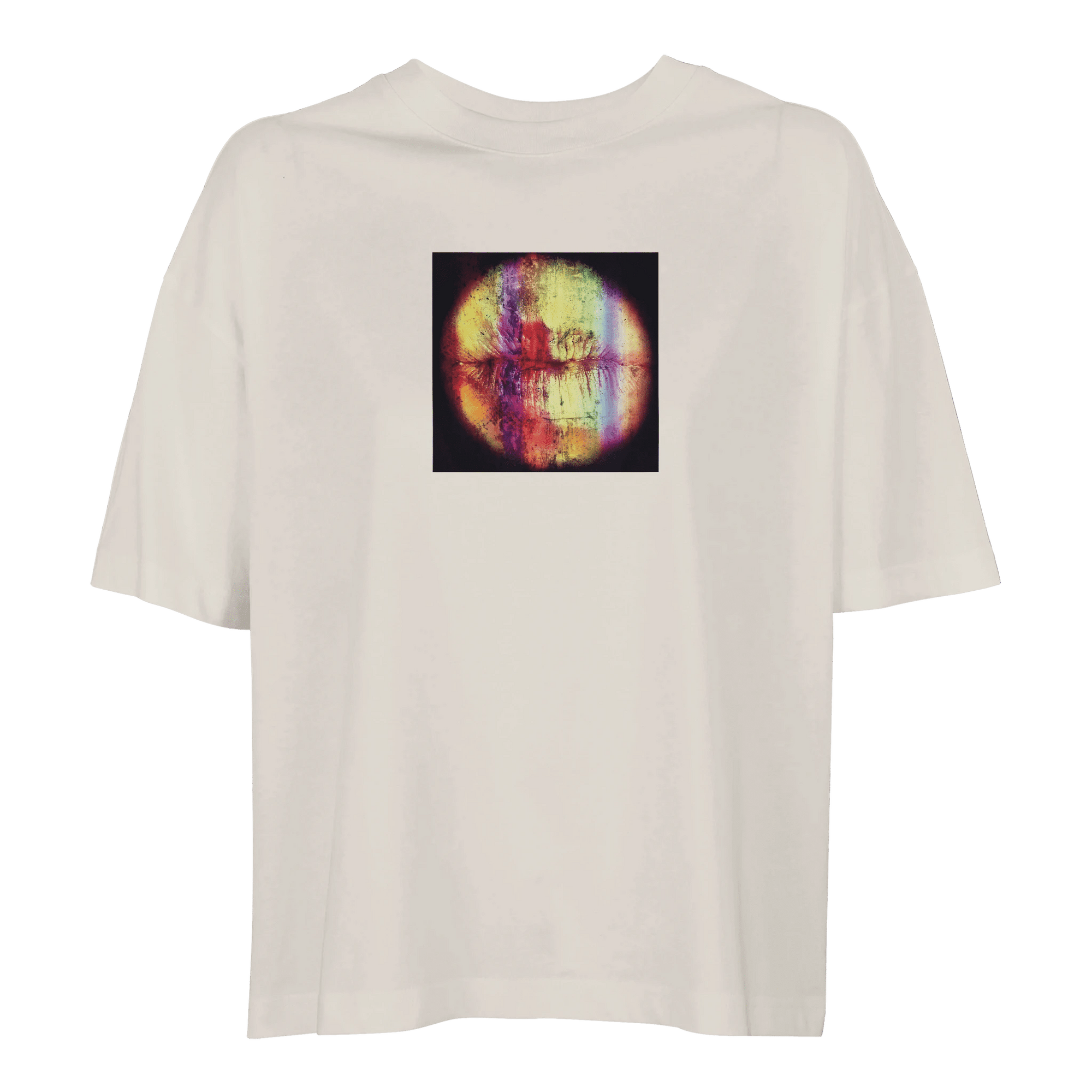 Love - "Chromatic Kiss" T-shirt Off White XS 19