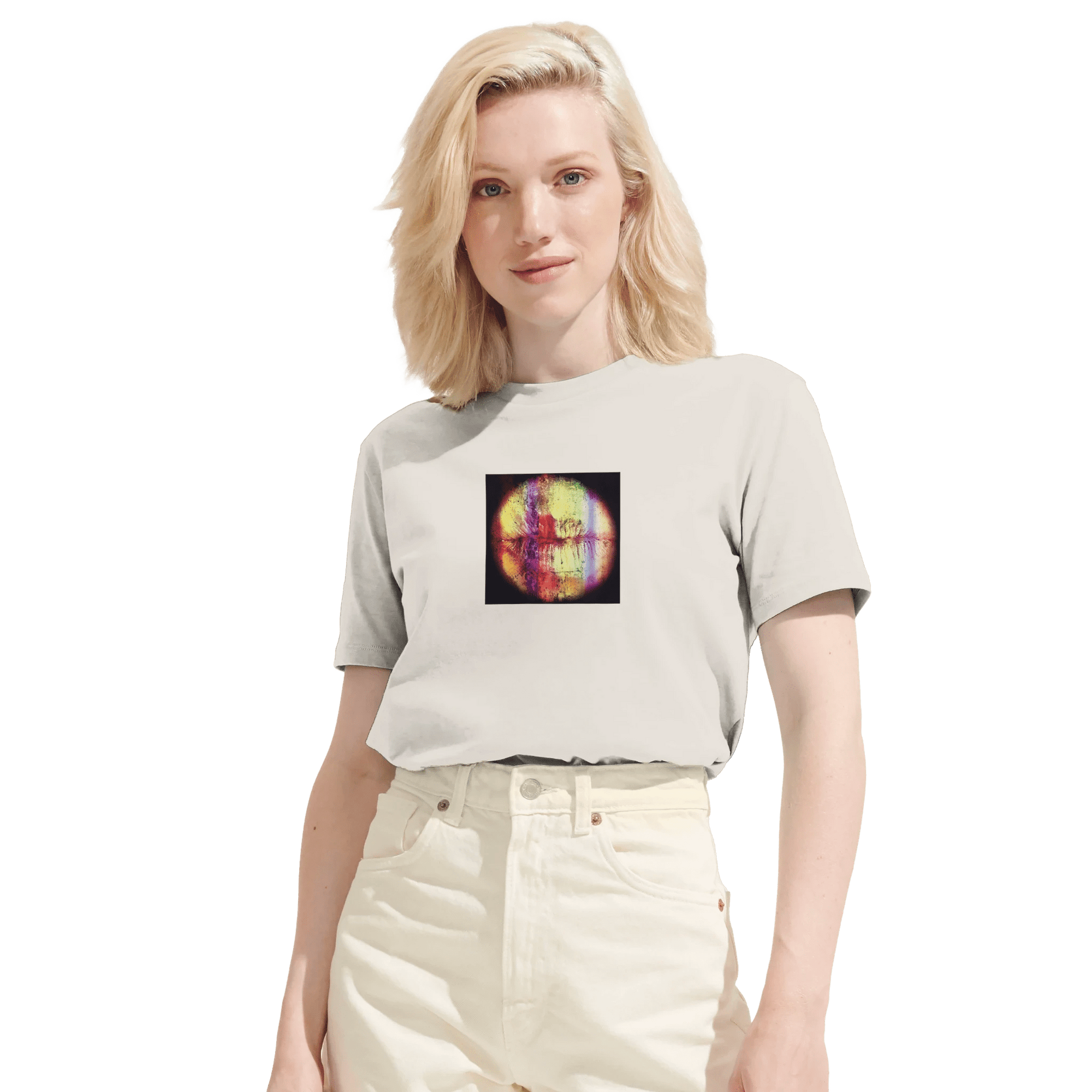 Love - "Chromatic Kiss" T-shirt Off White XS 1