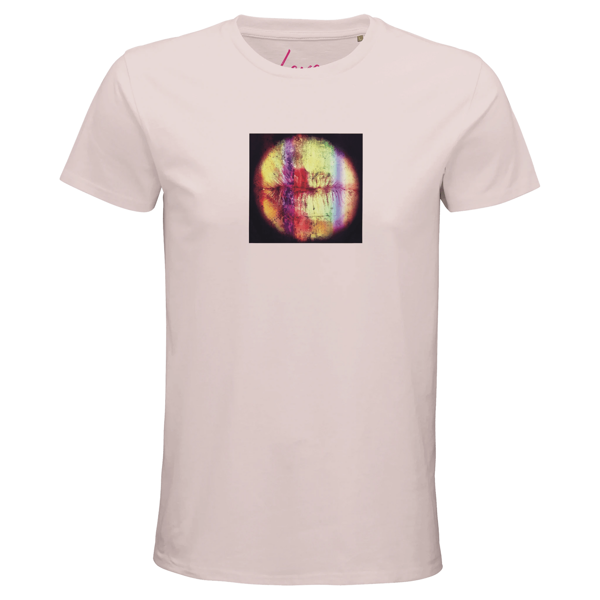 Love - "Chromatic Kiss" T-shirt Pale Pink XS 1
