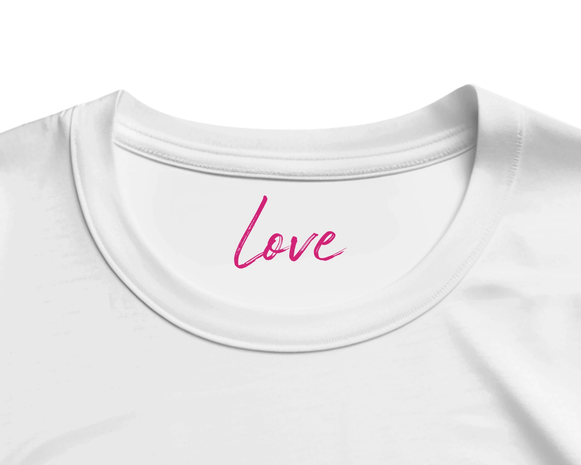 Love - "Chromatic Kiss" T-shirt White XS 5