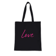 Love - "Chromatic Kiss" Tote Bag Black 2