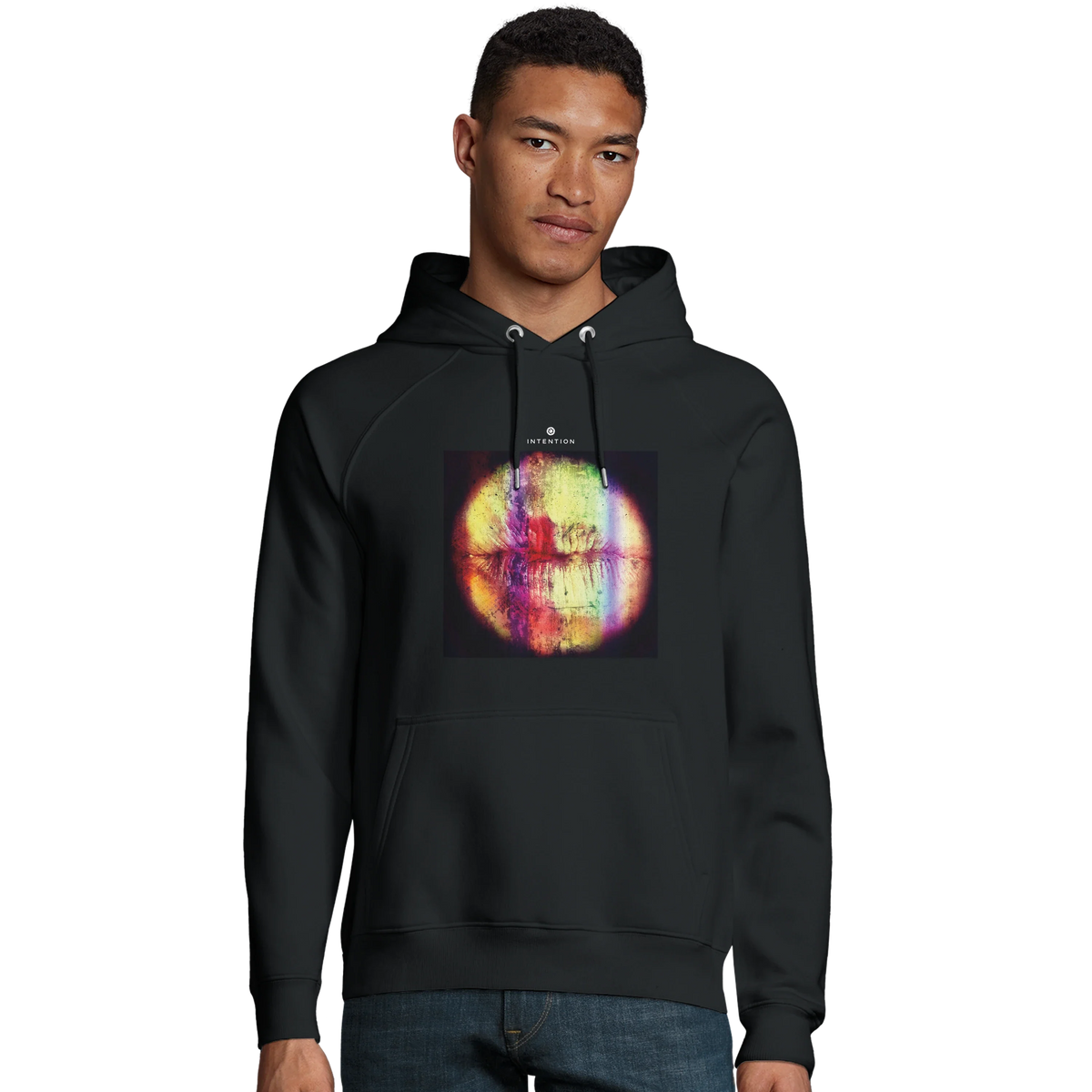 Love - "Chromatic Kiss" Hoodie Black 3