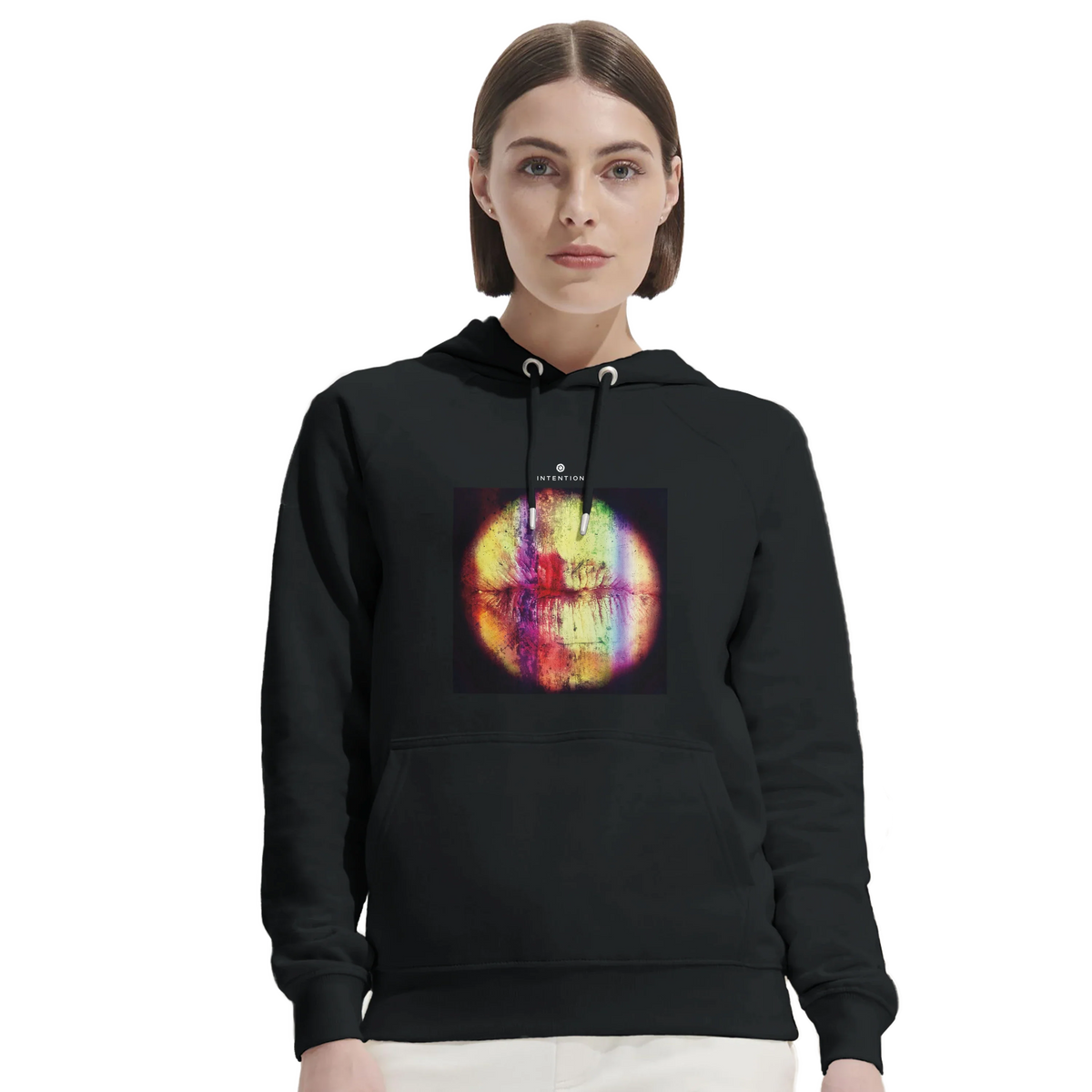 Love - "Chromatic Kiss" Hoodie Black 5