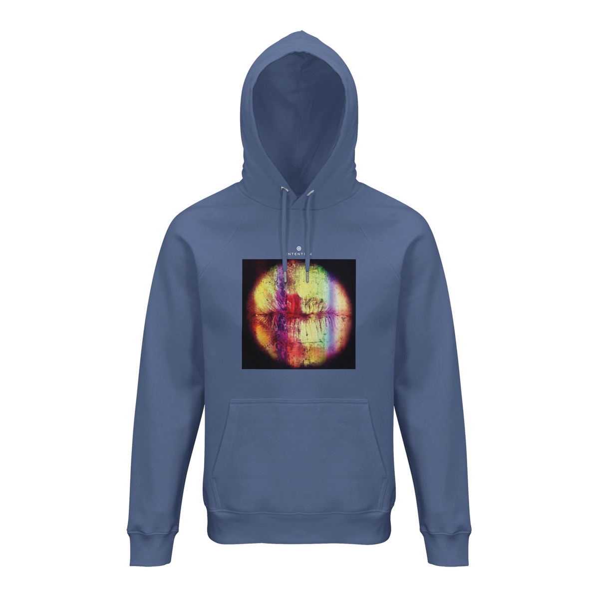 Love - "Chromatic Kiss" Hoodie Blue 1