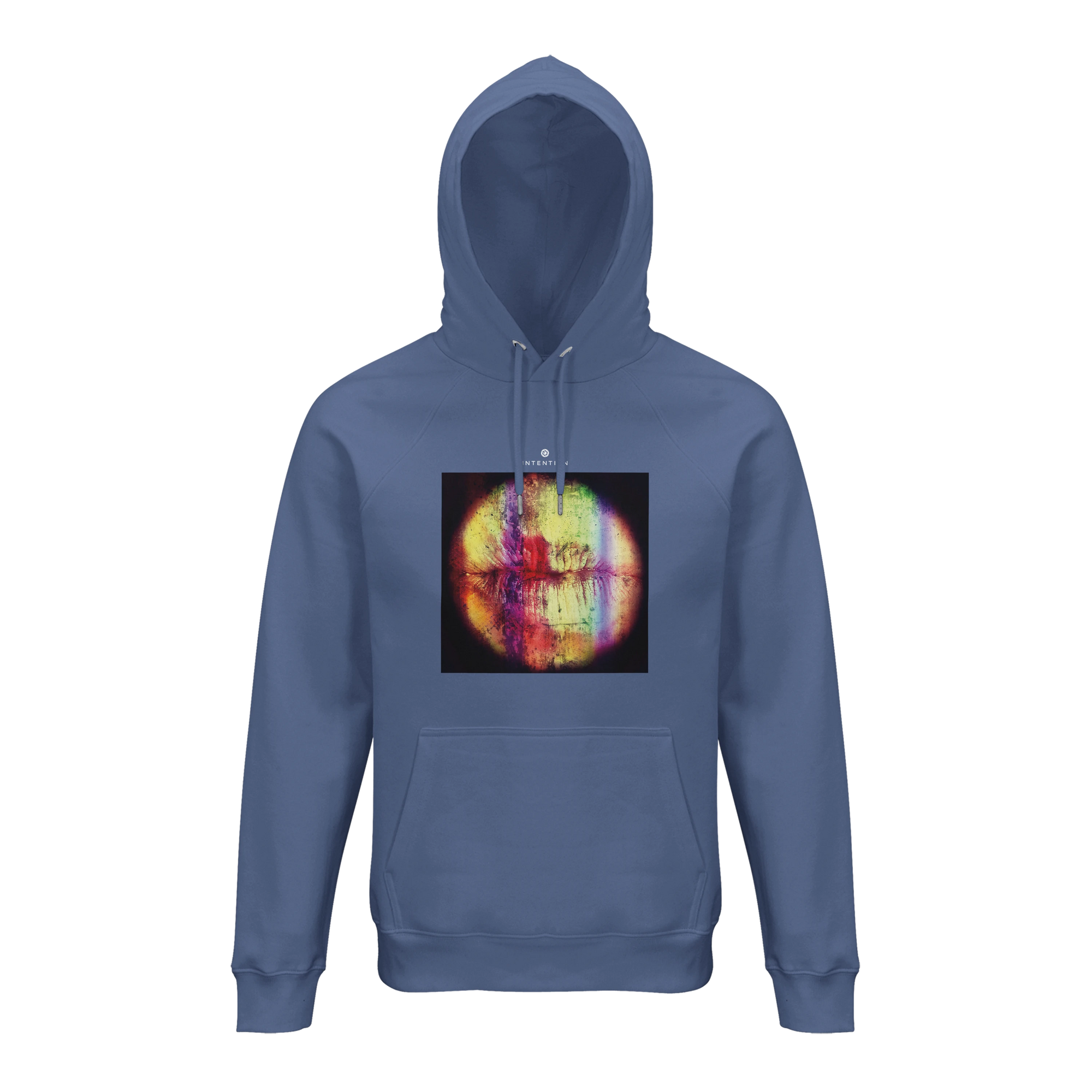 Love - "Chromatic Kiss" Hoodie Blue XS 1
