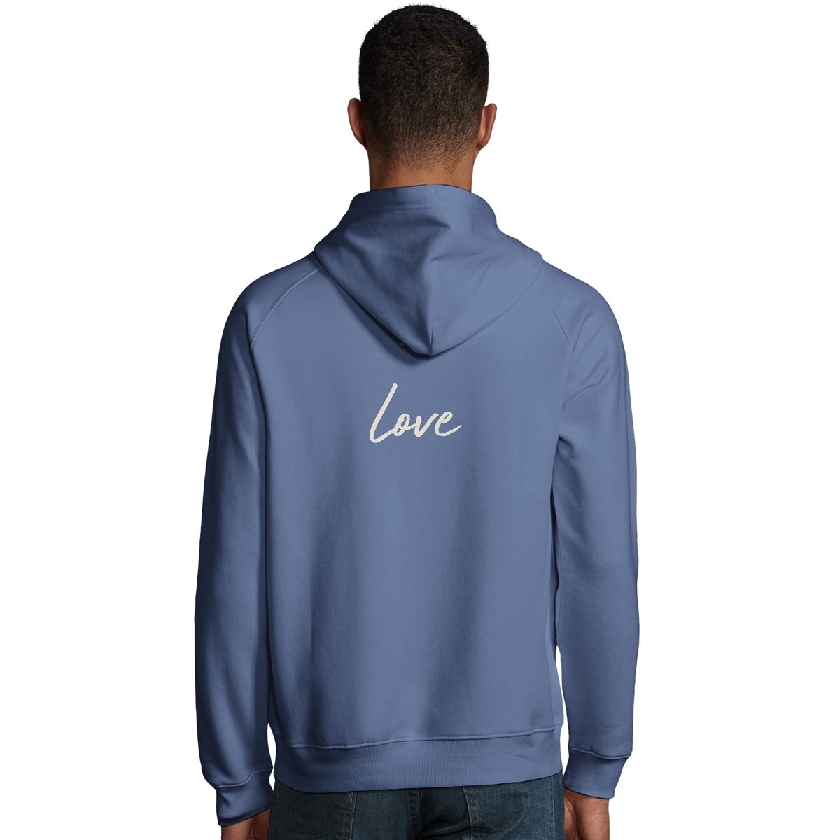 Love - "Chromatic Kiss" Hoodie Blue 4