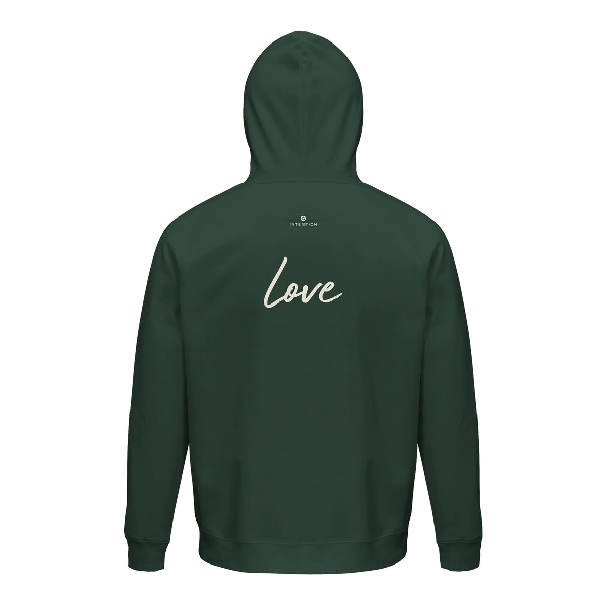 Love - "Chromatic Kiss" Hoodie Bottle Green 2